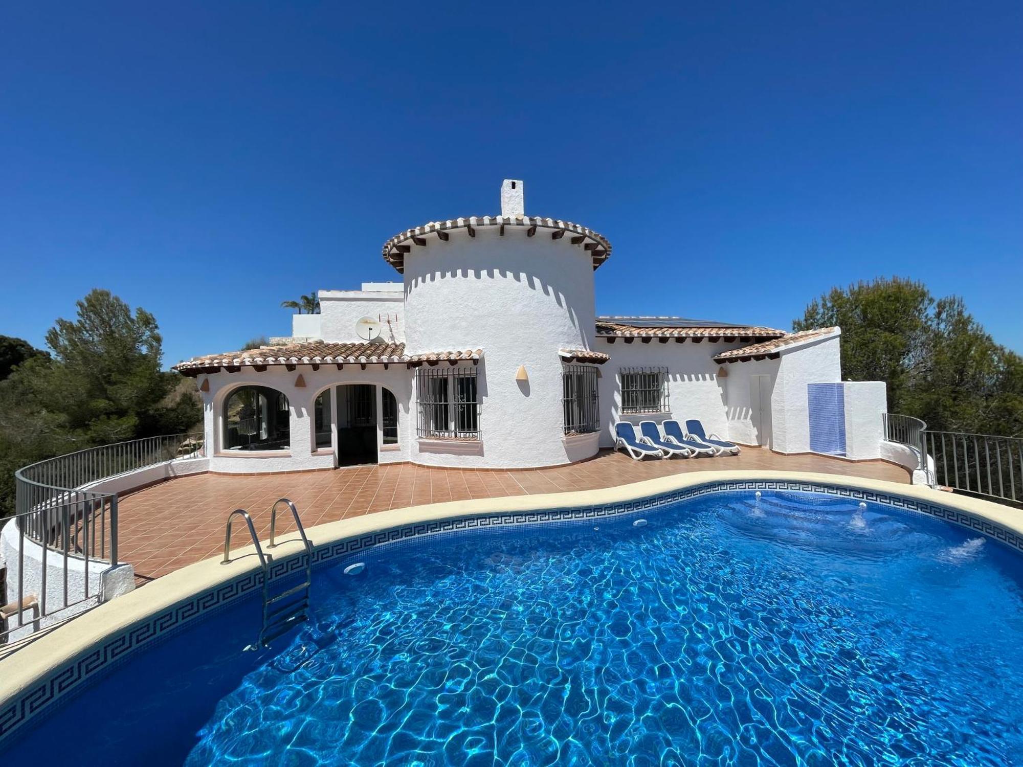 Villa Casa Dali Monte Pego Eksteriør billede